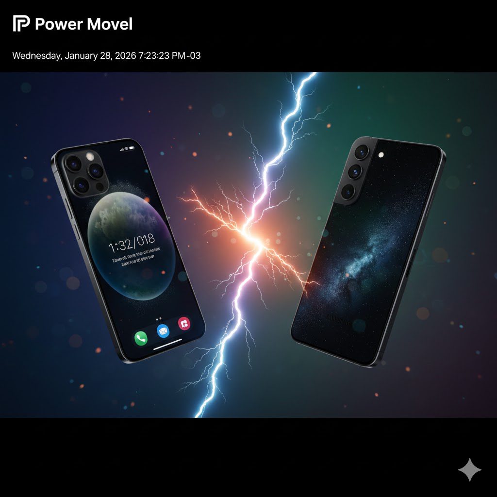 imagem de alta resolução: iPhone 17 Pro Max versus S25 Ultra