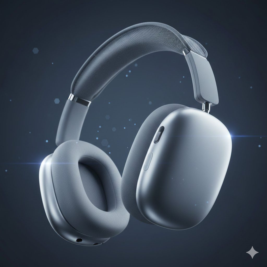 imagem frontal ultra hd do airpods max