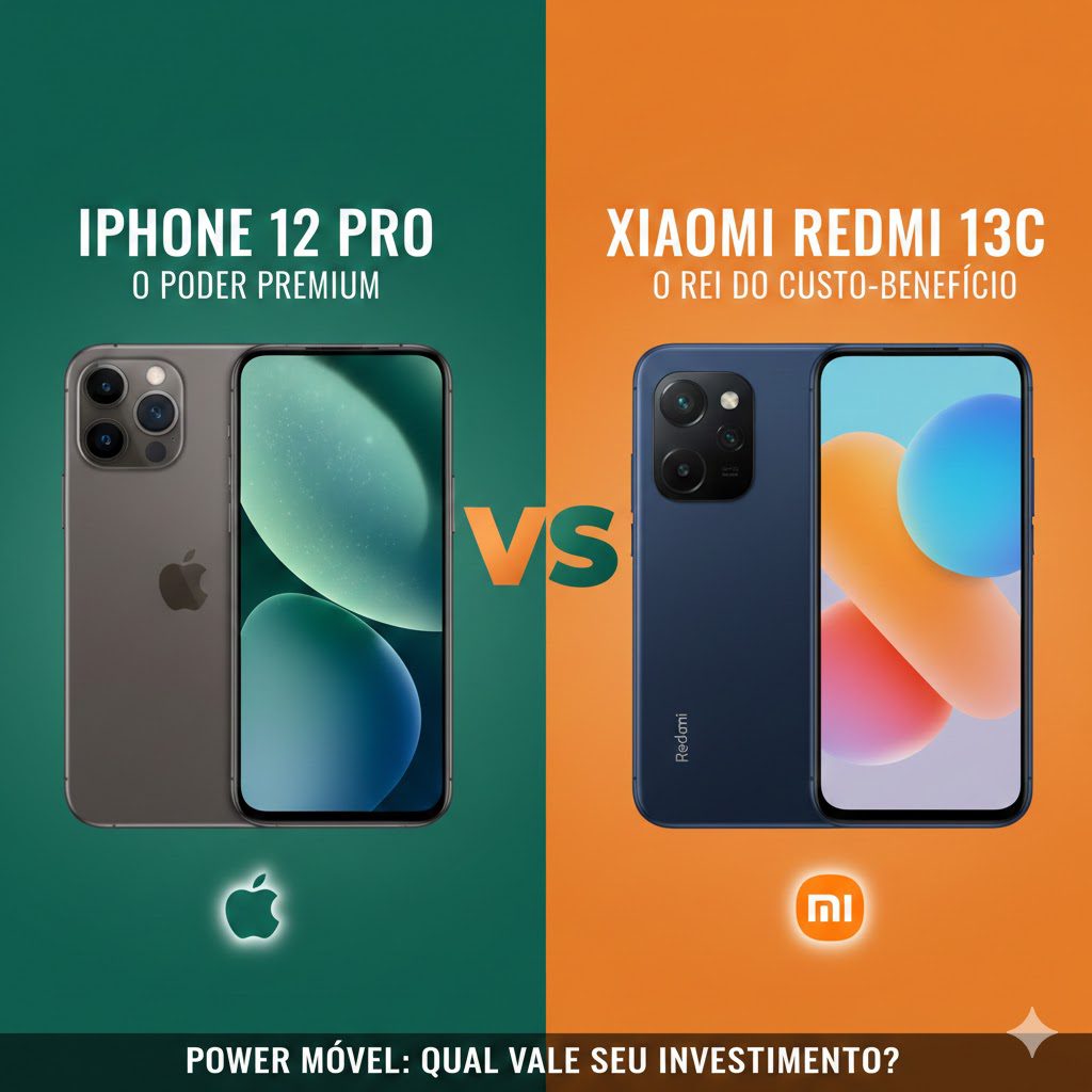 iphone 12 pro versus xiaomi redmi 13c